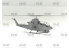 Icm maquette helicoptére 53031 Hélicoptère d&#039;attaque américain AH-1G Cobra late production 1/35