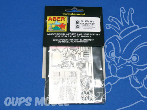 Aber 35175 Sd.Kfz.181 Pz.Kpfw.VI (P) - vol.1 - basic set 1/35