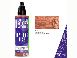 Green Stuff 3699 Encre Peintures Dipping inks 60 ml Seraphim Flesh Dip