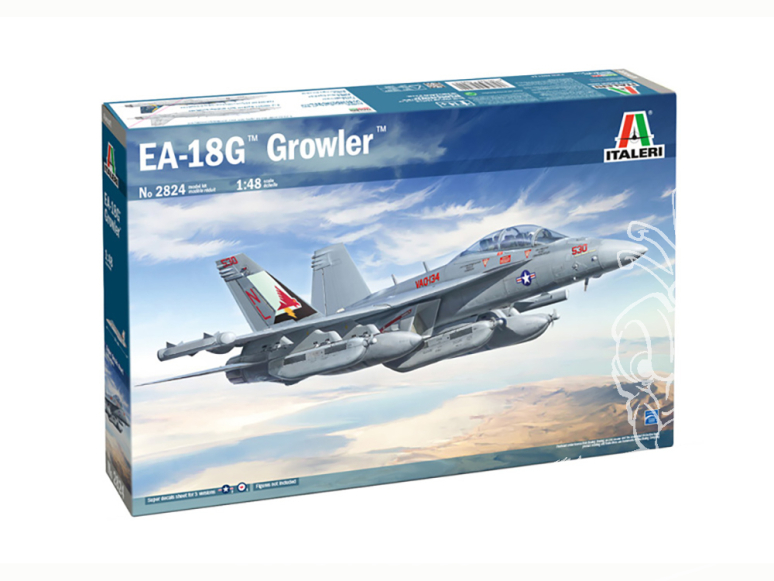 Italeri maquette avion 2824 Boeing EA-18G Growler 1/48