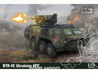 IBG maquette militaire 72117 BTR-4E Ukrainian APC ukrainien 1/72