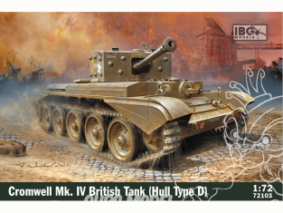 IBG maquette militaire 72103 Cromwell Mk.IV British Tank (Hull type D) 1/72