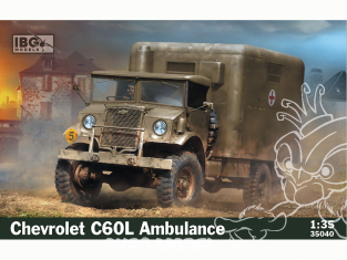 IBG maquette militaire 35040 Chevrolet C60L Ambulance 1/35