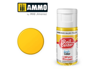 MIG peinture acrylique Rail Center R-0012 Jaune Signal 15ml