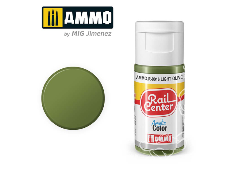 MIG peinture acrylique Rail Center R-0016 Olive clair 15ml