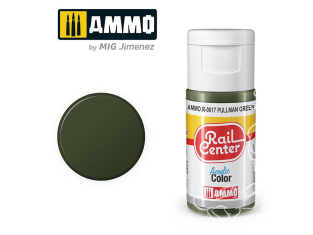 MIG peinture acrylique Rail Center R-0017 Vert Pullman 15ml