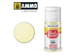 MIG peinture acrylique Rail Center R-0040 Crème 15ml