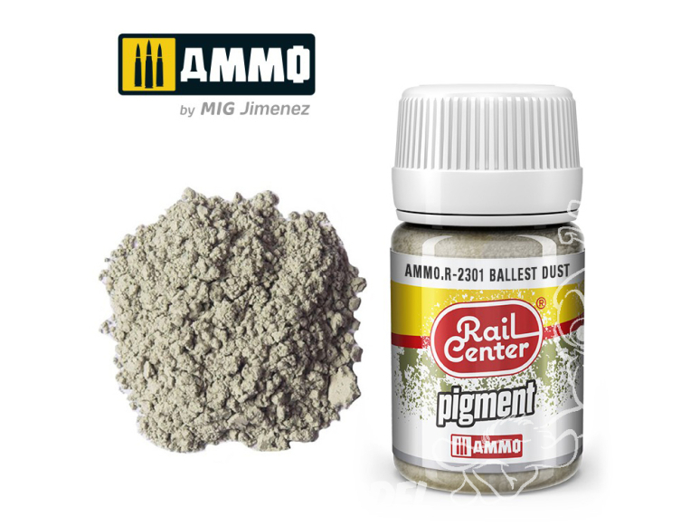 MIG peinture Rail Center R-2301 Pigment ballast 35ml