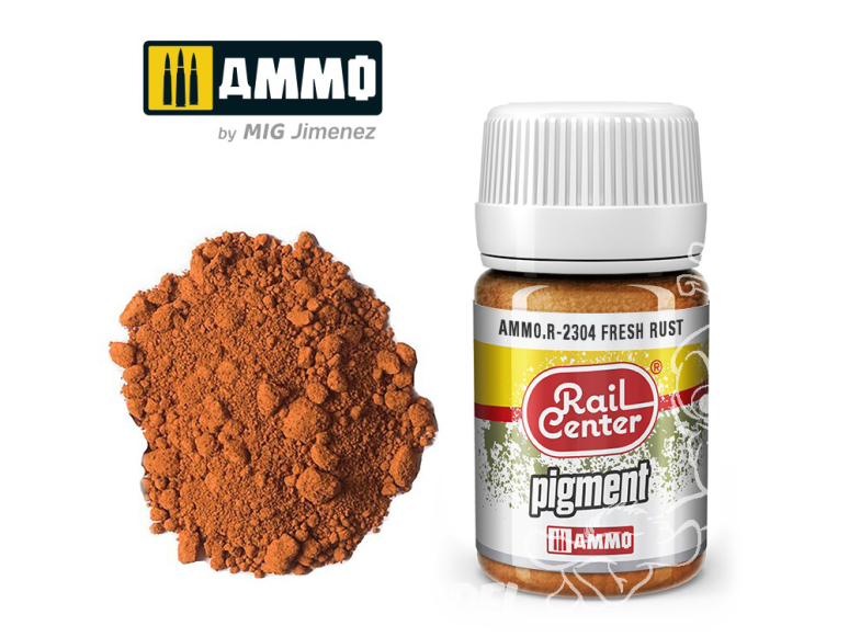 MIG peinture Rail Center R-2304 Pigment rouille fraiche 35ml