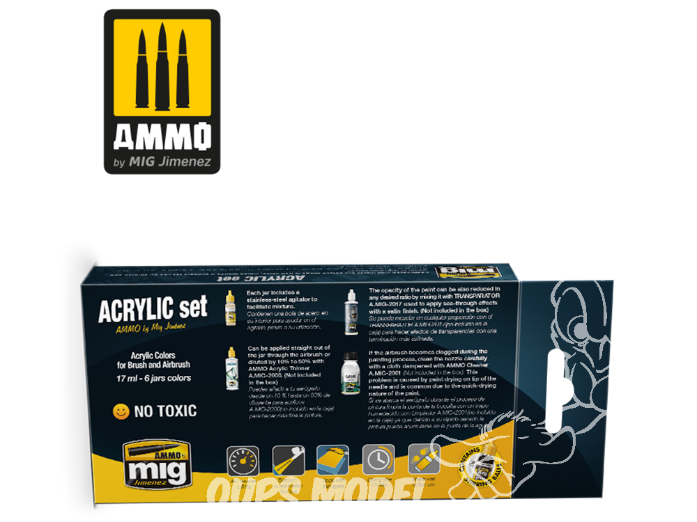 Acheter Thinner acrylique 60ml - Ammo by Mig Jimenez AMIG 2000