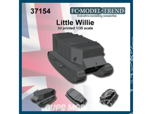 FC MODEL TREND maquette résine 37154 Little Willie 1/35