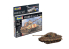 Revell maquette militaire 63129 Model Set Tiger II Ausf. B inclus peintures principale colle et pinceau 1/72