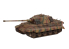 Revell maquette militaire 63129 Model Set Tiger II Ausf. B inclus peintures principale colle et pinceau 1/72