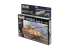 Revell maquette militaire 63129 Model Set Tiger II Ausf. B inclus peintures principale colle et pinceau 1/72