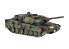 Revell maquette militaire 63180 Model Set Leopard 2A6/A6M inclus peintures principale colle et pinceau 1/72