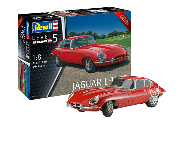 Revell maquette voiture 07717 Jaguar E-Type 1/16