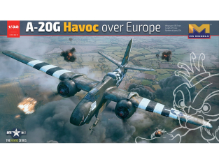 HK Models maquette avion 01E039 A-20G Havoc over Europe 1/32