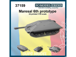 FC MODEL TREND maquette résine 37159 Maresal 6th Prototype 1/35