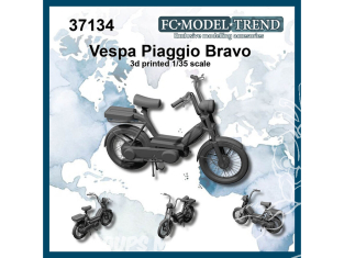FC MODEL TREND maquette résine 37134 Vespa Piaggio Bravo 1/35