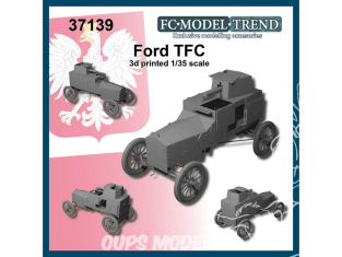 FC MODEL TREND maquette résine 37139 Ford TFC 1/35