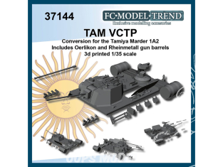 FC MODEL TREND accessoire résine 37144 Set de conversion TAM VCTP Marder 1A2 Tamiya 1/35