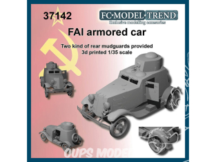 FC MODEL TREND maquette résine 37142 FAI Armored car 1/35