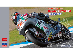 Hasegawa maquette moto 21748 Scott Racing Team Honda RS250RW "2008 WGP250" 1/12