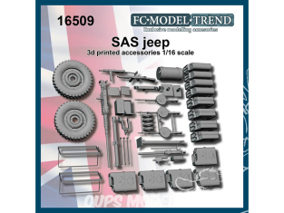 FC MODEL TREND accessoire résine 16509 Acccessoires Jeep SAS 1/16