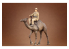 CMK Personnage resine F48389 Soldat de l&#039;Afrikakorps à dos de chameau Imprimé en 3D 1/48