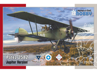 Special Hobby maquette avion 72420 Potez 25A2 Version Jupiter 1/72