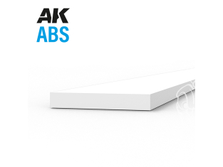 AK interactive ak6718 BANDE ABS 0,75 x 5,00 x 350 mm 10 unités par sachet