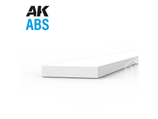 AK interactive ak6717 BANDE ABS 0.75 x 4.00 x 350mm 10 unités par sachet