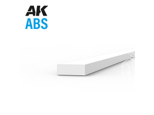 AK interactive ak6715 BANDE ABS 0.75 x 2.00 x 350mm 10 unités par sachet