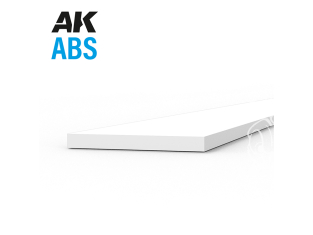 AK interactive ak6712 BANDE ABS 0.50 x 5.00 x 350mm 10 unités par sachet