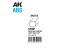 AK interactive ak6712 BANDE ABS 0.50 x 5.00 x 350mm 10 unités par sachet