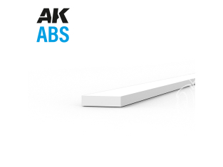 AK interactive ak6709 BANDE ABS 0.50 x 2.00 x 350mm 10 unités par sachet