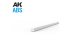 AK interactive ak6707 BANDE ABS 0.50 x 0.50 x 350mm 10 unités par sachet