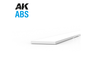 AK interactive ak6704 BANDE ABS 0.25 x 3.00 x 350mm 10 unités par sachet