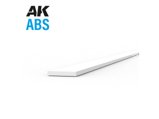 AK interactive ak6703 BANDE ABS 0.25 x 2.00 x 350mm 10 unités par sachet