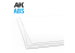 AK interactive ak6738 Plaque ABS 0,5 mm d&#039;épaisseur x 245 x 195 mm 3 unités par sachet