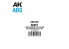 AK interactive ak6739 Plaque ABS 0,7 mm d&#039;épaisseur x 245 x 195 mm 3 unités par sachet