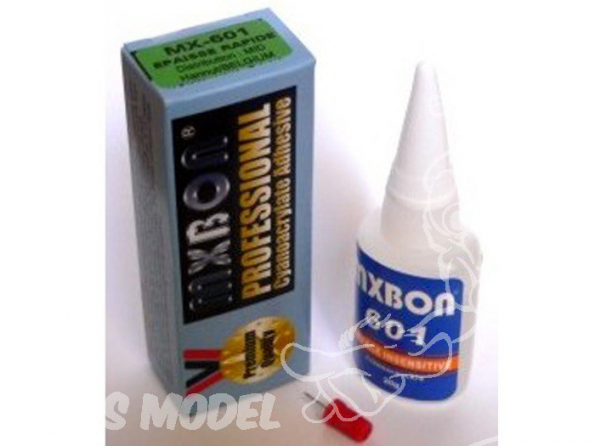 Mxbond 601 Tube de colle cyanoacrylate épaisse et rapide