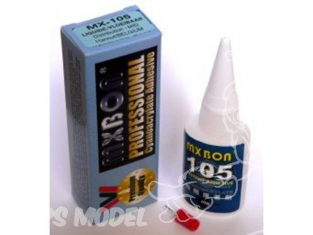 Mxbond 105 Tube de colle cyanoacrylate fluide et rapide