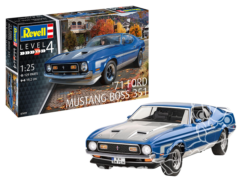 Maquette voiture Ford Mustang Boss 2013 Revell : King Jouet