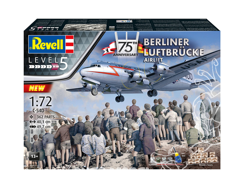 Coffret Cadeau 75 ème anniv. US Air Force Maquette Revell 05670