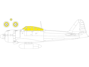 Eduard Express Mask EX970 A6M3 Zero Type 32 Weekend Eduard 1/48
