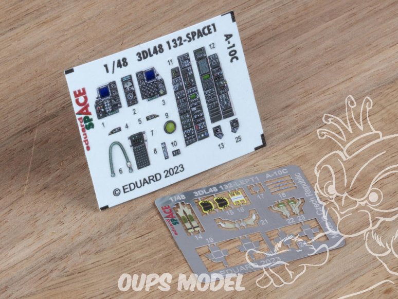 Eduard Space décalques 3D 3DL48132 A-10C Academy 1/48