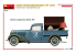 Mini Art maquette militaire 38065 PLATEFORME DE LIVRAISON Mercedes TYPE 170V. VOITURE DE TRANSPORT DE MEUBLES 1/35