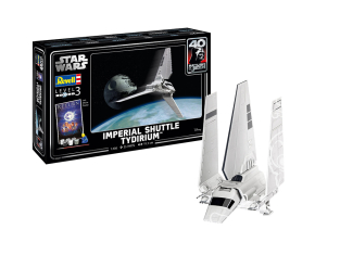 Revell maquette Star Wars 05657 COFFRET CADEAU "Imperial Shuttle Tydirium" avec accessoires de base 1/106