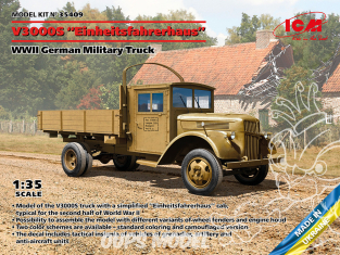 Icm maquette militaire 35409 V3000S ‘Einheitsfahrerhaus’ 1/35